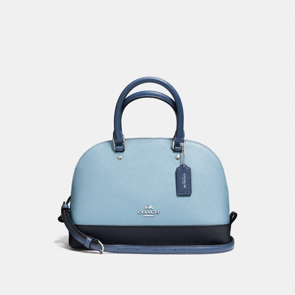 Coach Bags Coach Mini Sierra Satchel In Geometric Colorblock